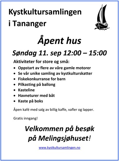 2016-09-11 - Plakat - A4+A3 - Åpent hus - oppslagstavler